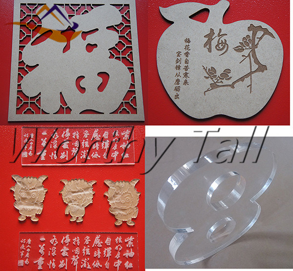 D&eacute;coupeuse de laser de d&eacute;coupeuse de contreplaqu&eacute; de 6mm-25mm