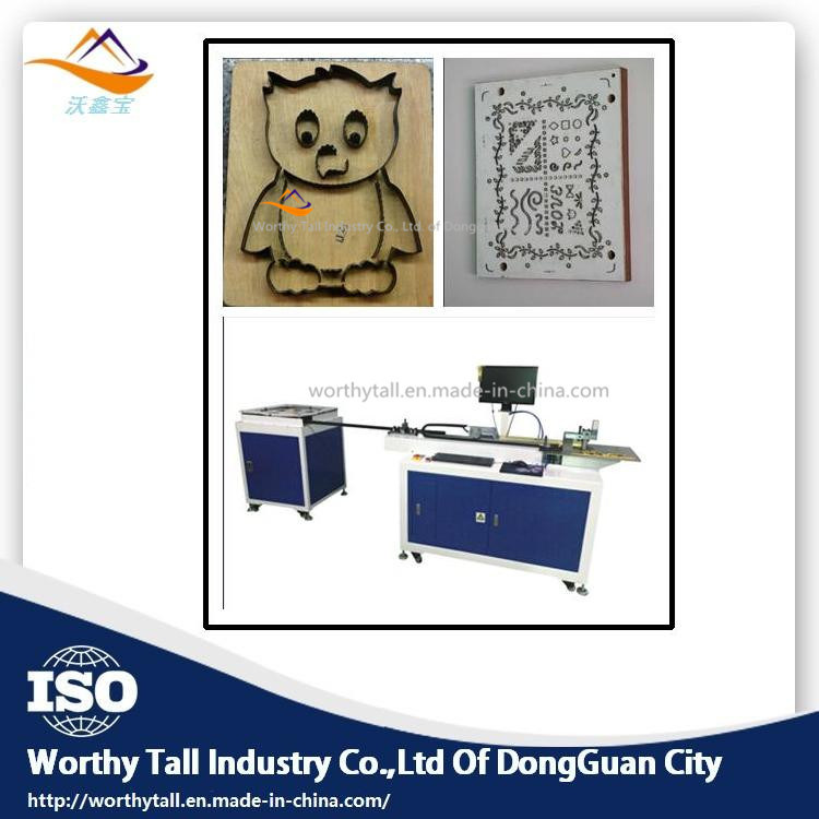 Machine &agrave; cintrer les m&eacute;taux automatique avec d&eacute;coupe