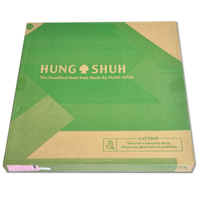 Tai Wan Hung Shuh Règle en acier de qualité