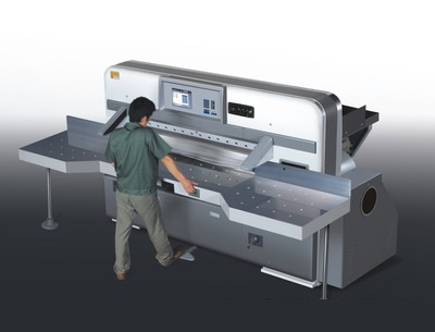 Machine de découpage de papier de contrôle de programme / coupeur de papier / machine de guillotine