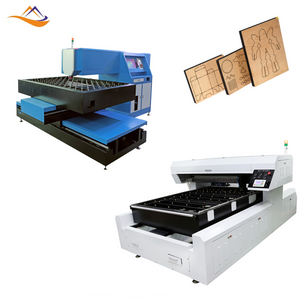 WT CO2 Laser 400W 600W Machine de coupe laser à tête à tête plate à tête à tête plate pour la fabrication