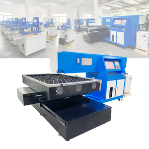 400W 600W plat meurent le bois de découpeuse de laser de Co2 de panneau découpé avec des matrices